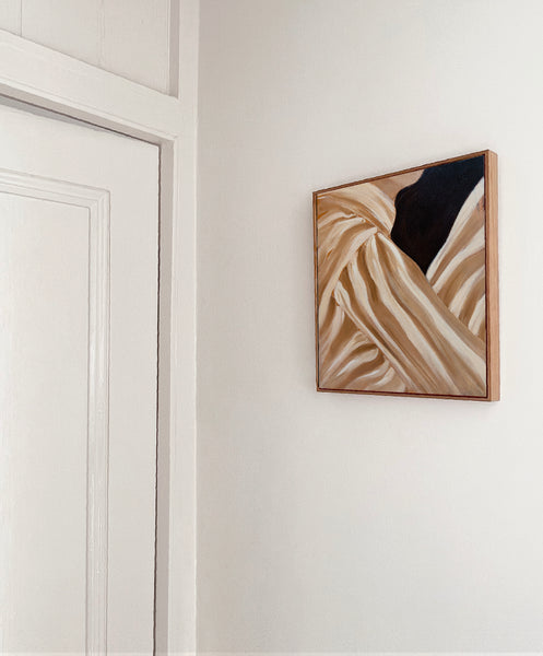 I'LL KEEP WAITING - FRAMED OIL PAINTING