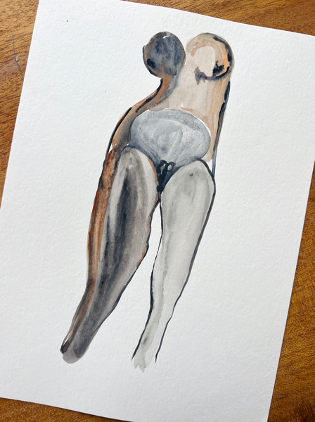 Original Watercolour Painting by Caroline Walls