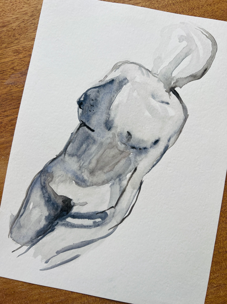 Original Watercolour Painting by Caroline Walls