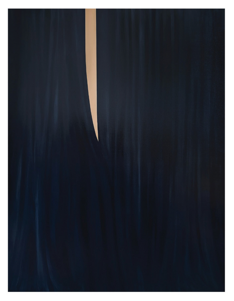 Original Painting - 'The Dark Will Be Your Womb Tonight'