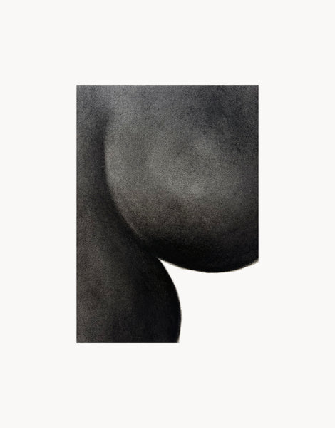NIGHT AND DAY - CHARCOAL ON PAPER