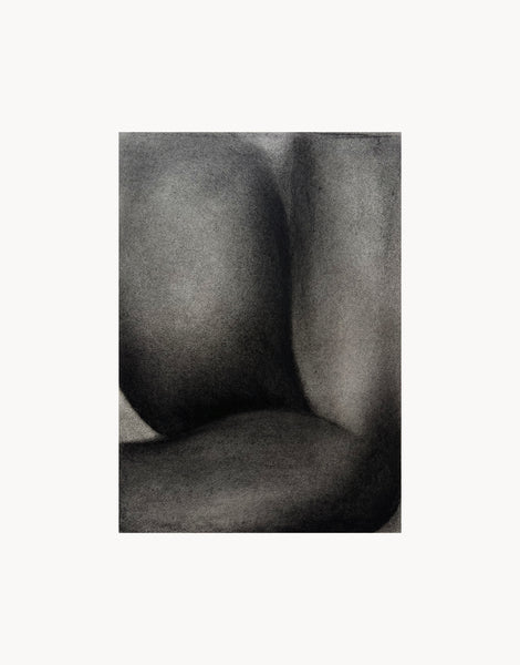 ALL YOURS - CHARCOAL ON PAPER