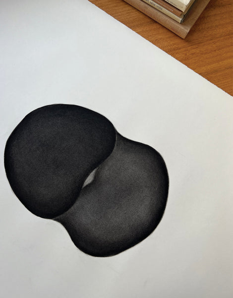 ANOTHER STORY - CHARCOAL ON PAPER