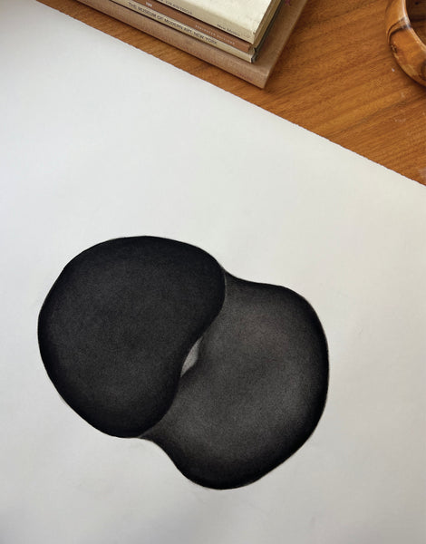 ANOTHER STORY - CHARCOAL ON PAPER