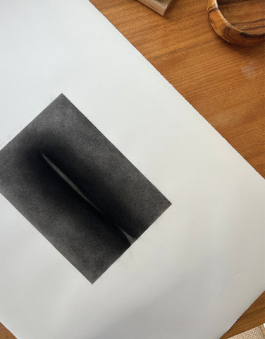 SHADES - CHARCOAL ON PAPER
