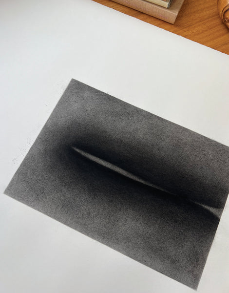 SHADES - CHARCOAL ON PAPER