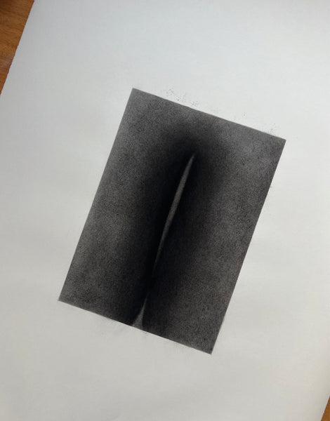 SHADES - CHARCOAL ON PAPER