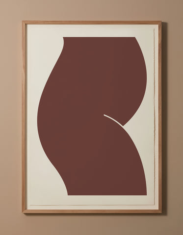 'SILHOUETTE II' — WARM RUST (ONLY 2 LEFT)